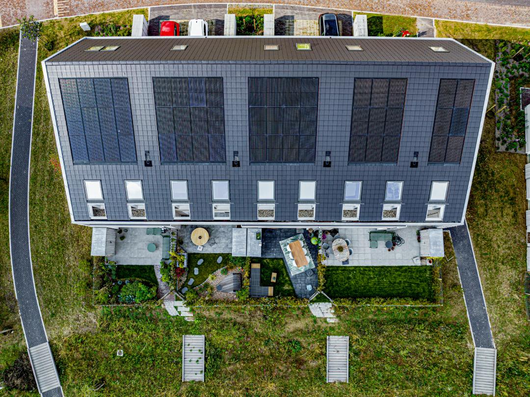 Installation photovoltaïque moderne